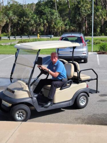 11 TOF Greg in golf cart
